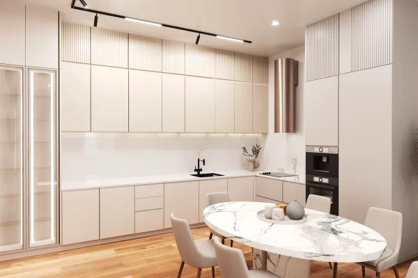 Shtepi ne shitje Apartament ne Tirane, 2+1, Mobilimi Bosh, pa mobiluar, Pagesa 132,000  Euro.
