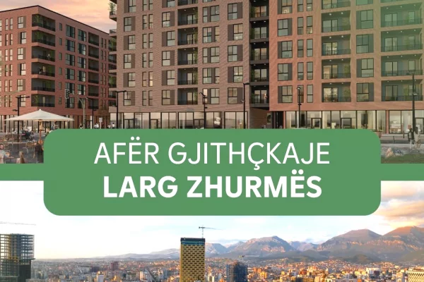Shtepi ne shitje Apartament ne Tirane, 2+1, Mobilimi Bosh, pa mobiluar, Pagesa 138,000  Euro.