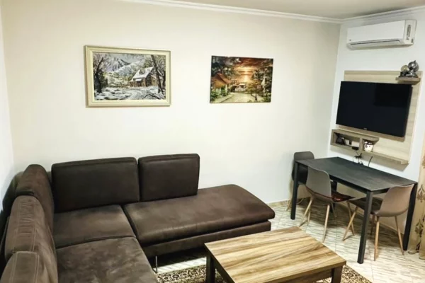 Shtepi me qera Apartament ne Tirane, 1+1, Mobilimi E mobiluar, Pagesa 50,000  Leke.