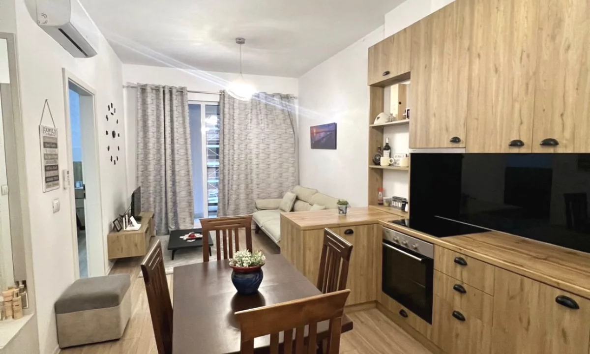 Shtepi me qera Apartament ne Tirane, 1+1, Mobilimi E mobiluar, Pagesa 45,000  Leke.