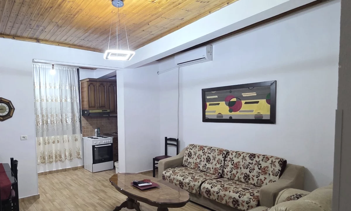 House for Rent Apartment in Tirana, 1+1, Furniture Furnished, Payment 40,000  Leke.
