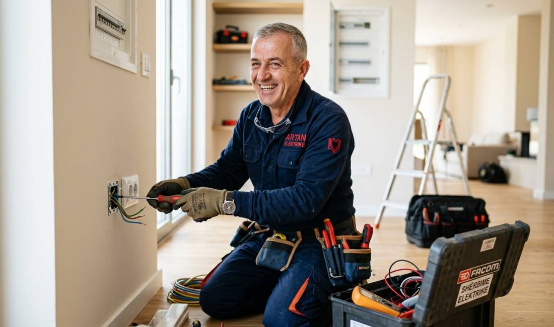 Elektrik per mirembajtje dhe riparime te pjeseve elektrike