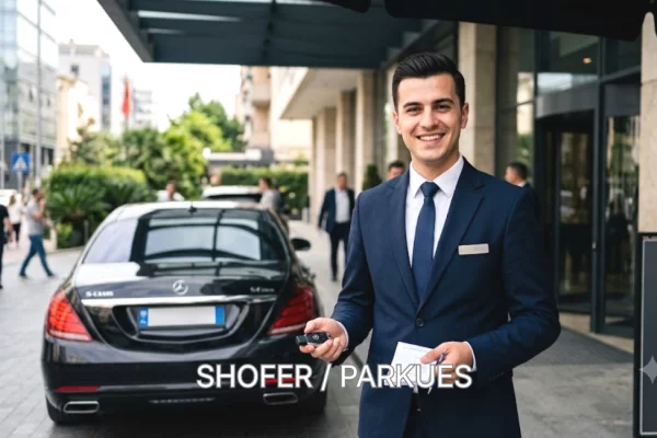 Njoftime Pune per Shofer/Parkues ne Tirane