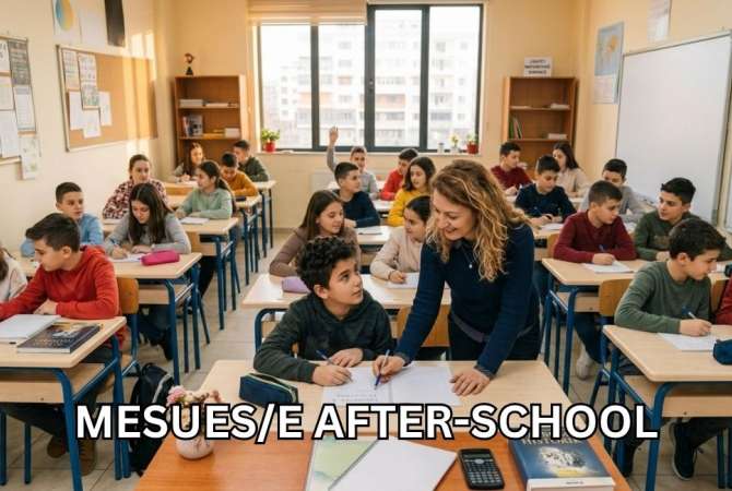 Njoftime Pune per Mesues/e After-School ne Tirane