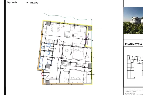 Shtepi ne shitje Apartament ne Tirane, 2+1, Mobilimi Bosh, pa mobiluar, Pagesa 110,000  Euro.