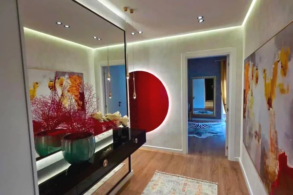 Shtepi ne shitje Apartament ne Tirane, 2+1, Mobilimi E mobiluar, Pagesa 259,000  Euro.