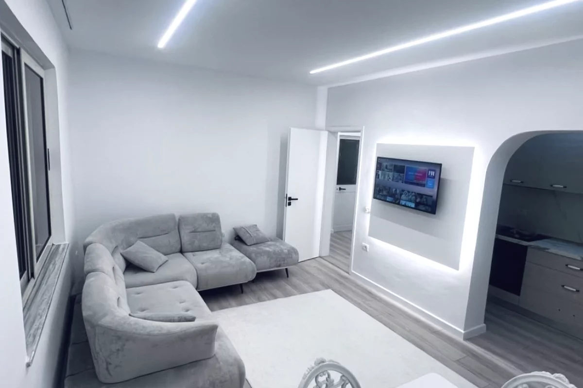 Shtepi me qera Apartament ne Tirane, 1+1, Mobilimi E mobiluar, Pagesa 60,005  Leke.