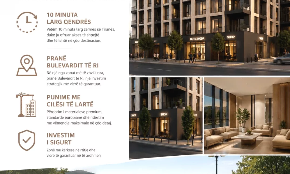 Shtepi ne shitje Apartament ne Tirane, Garsoniere, Mobilimi Bosh, pa mobiluar, Pagesa 66,000  Euro.