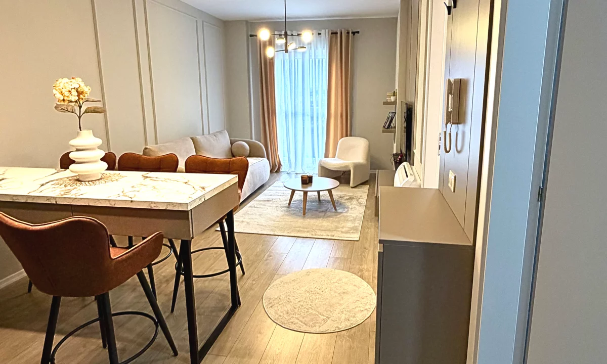 Shtepi me qera Apartament ne Tirane, 1+1, Mobilimi E mobiluar, Pagesa 49,000  Leke.