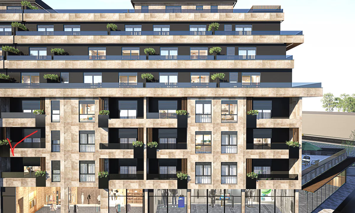 Shtepi ne shitje Apartament ne Prizren, 2+1, Mobilimi Bosh, pa mobiluar, Pagesa 96,480  Euro.