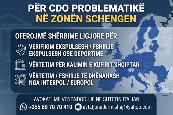 Legal Services in Tirana - 50,000 Leke