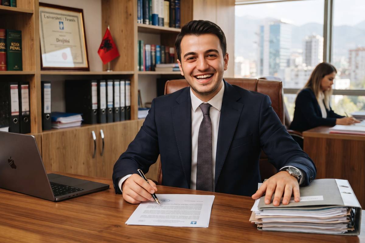 Zyre juridike (avokatie) ofron konsulence ligjore per ceshtje civile, tregtare dhe administrative 