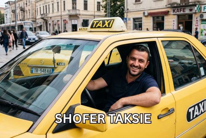 Njoftime Pune per Shofer Taksie ne Tirane