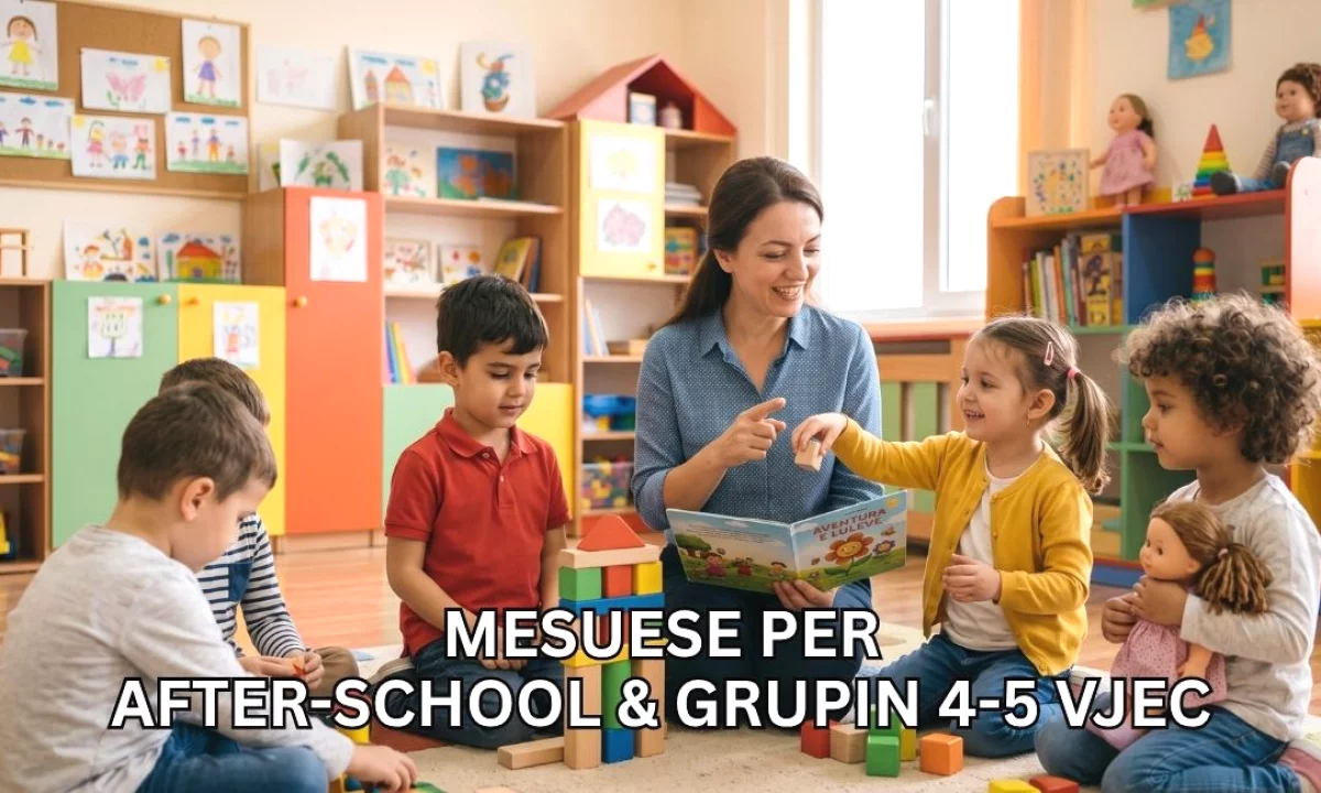 Job Offers in Tirana, Profession Mësuese për After-School dhe Mësuese për grupin 4–5 vjeç , Beginner/Little experience, Payment By Agreement.