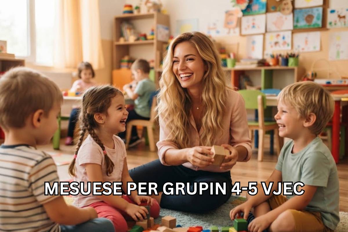 Njoftime Pune ne Tirane, Profesioni  Mësuese për grupin 4–5 vjeç , Fillestar/Pak eksperience, Pagesa Me Marreveshje.