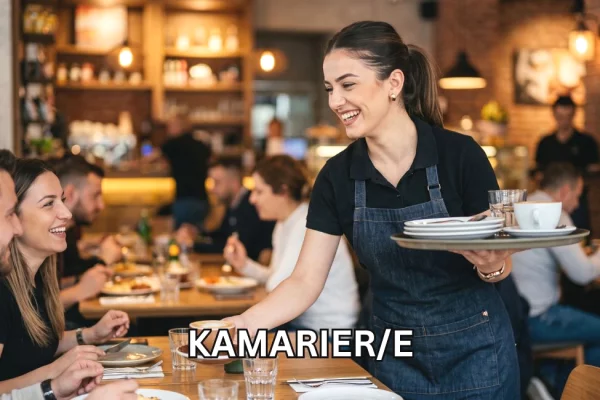Njoftime Pune per Kamarier/e ne Tirane