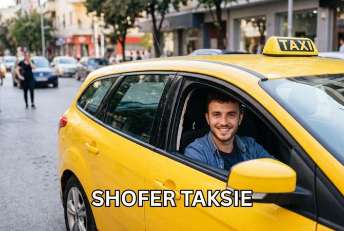 Njoftime Pune per Shofer Taksie ne Tirane