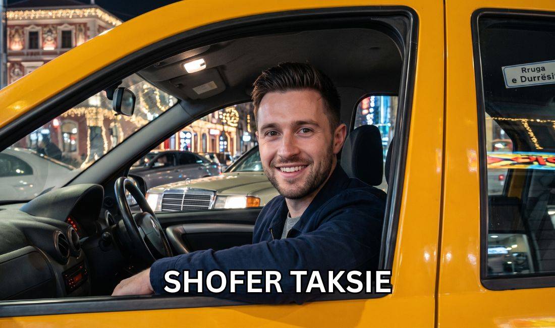 Njoftime Pune ne Tirane, Profesioni Shofer Taksie , Me eksperience, Pagesa 80,000  Leke.