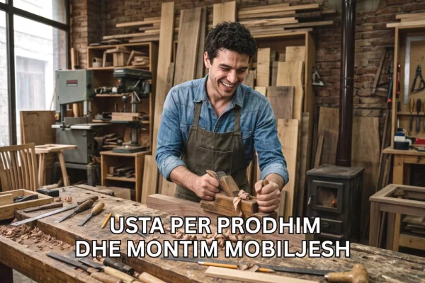 Njoftime Pune per Usta per prodhim dhe montim mobiljesh ne Tirane