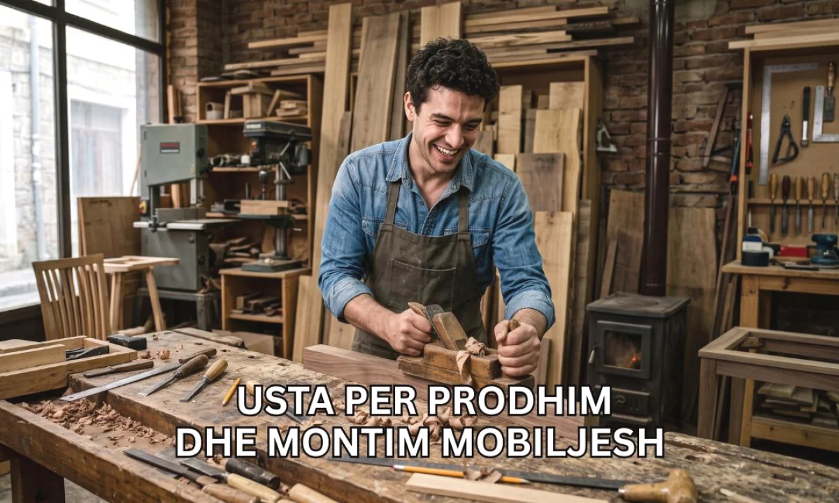Job Offers in Tirana, Profession Usta per prodhim dhe montim mobiljesh , Beginner/Little experience, Payment By Agreement.