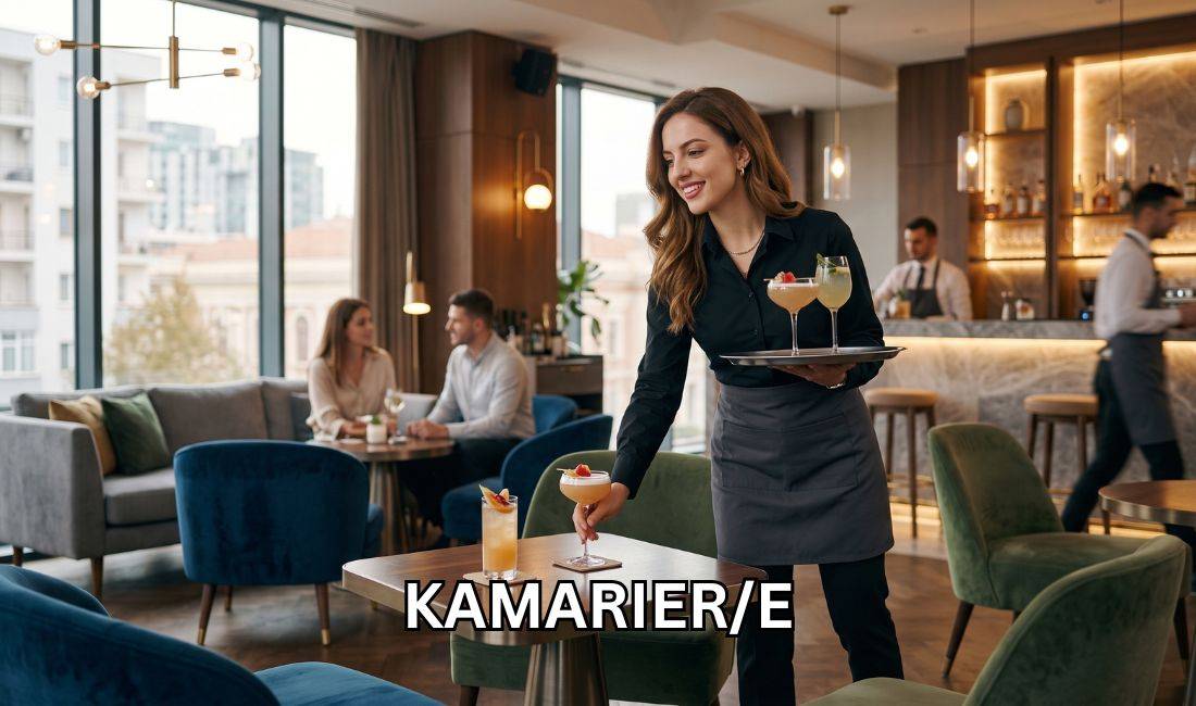 Job Offers in Tirana, Profession Kamarier/e , Beginner/Little experience, Payment 45,000  Leke.