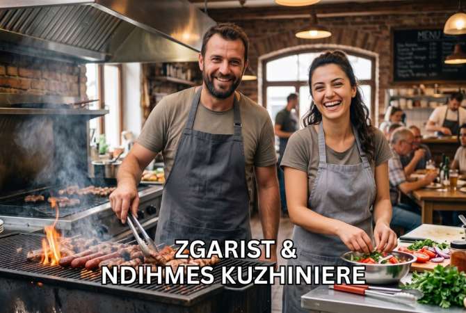 Njoftime Pune per Zgarist dhe Ndihmes Kuzhiniere ne Tirane