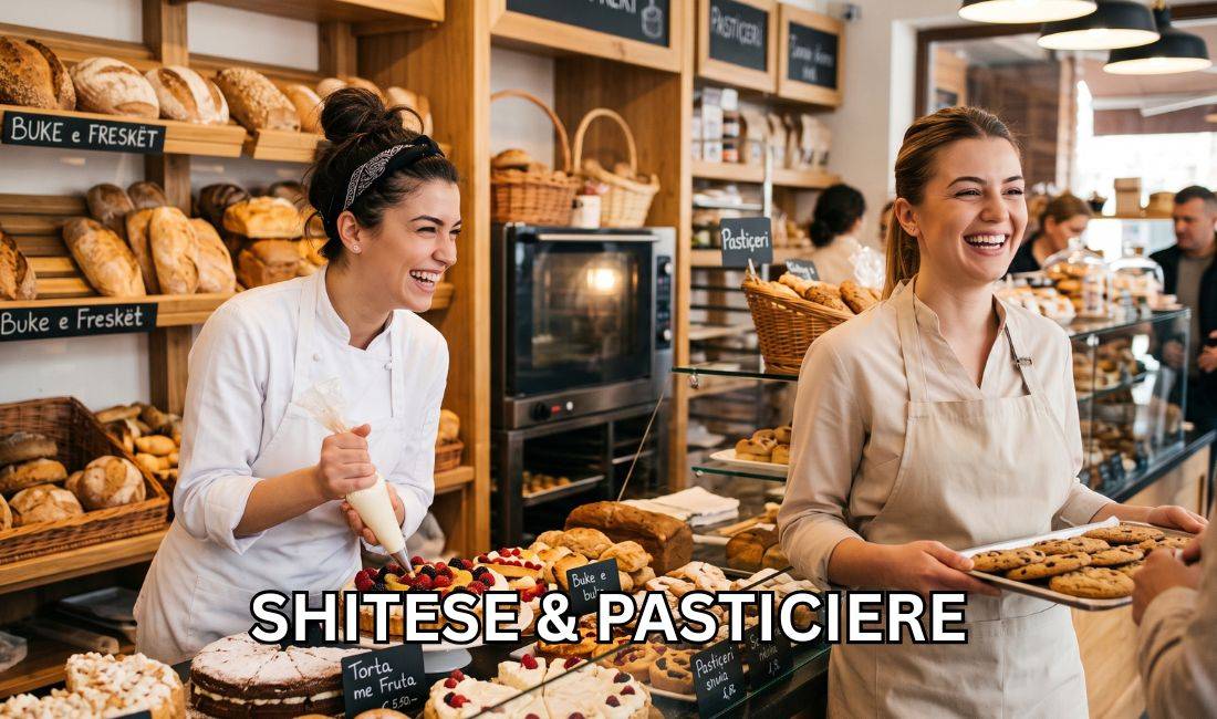 Njoftime Pune ne Tirane, Profesioni Shitese dhe Pastiçiere , Fillestar/Pak eksperience, Pagesa Me Marreveshje.