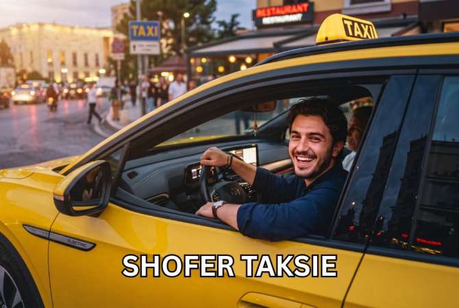 Njoftime Pune per Shofer Taksie ne Tirane