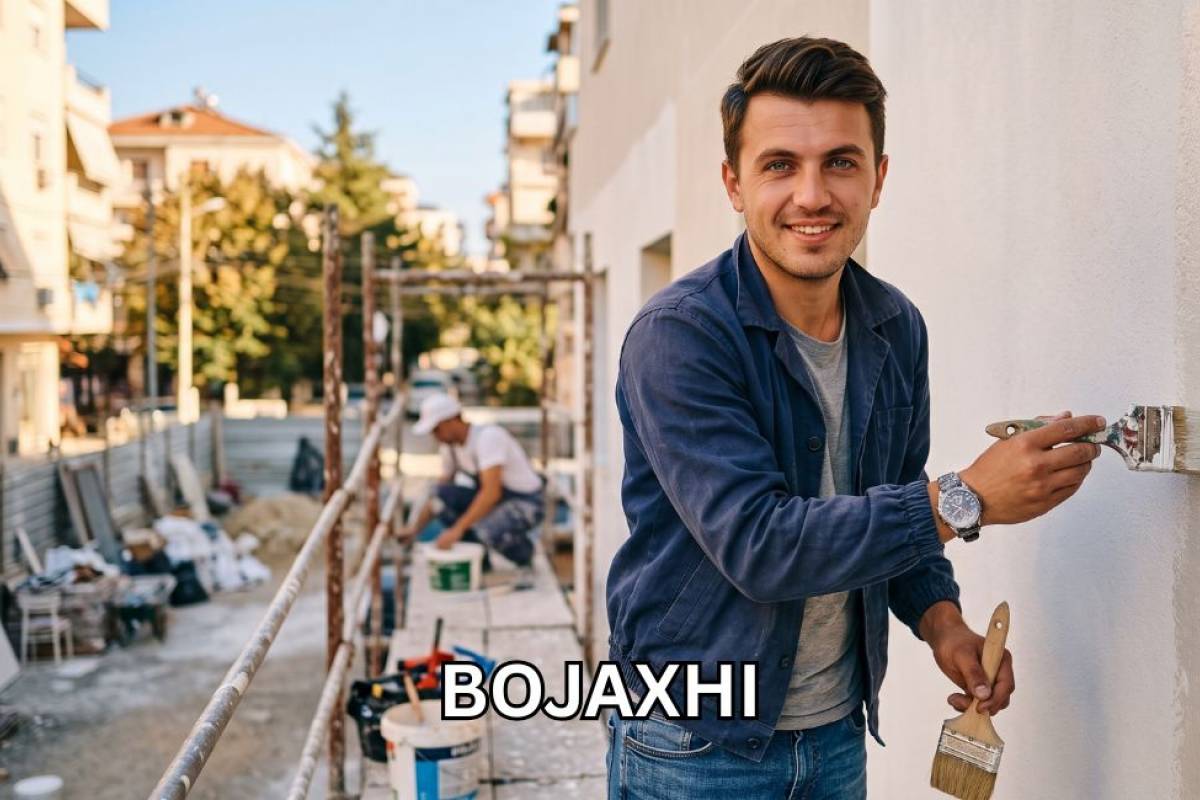 🎨🔨 KERKOJ PUNE SI BOJAXHI NDERTIMI! JAM I GATSHEM PER NJE MUNDESI TE RE PUNESIMI. 💼🏗️