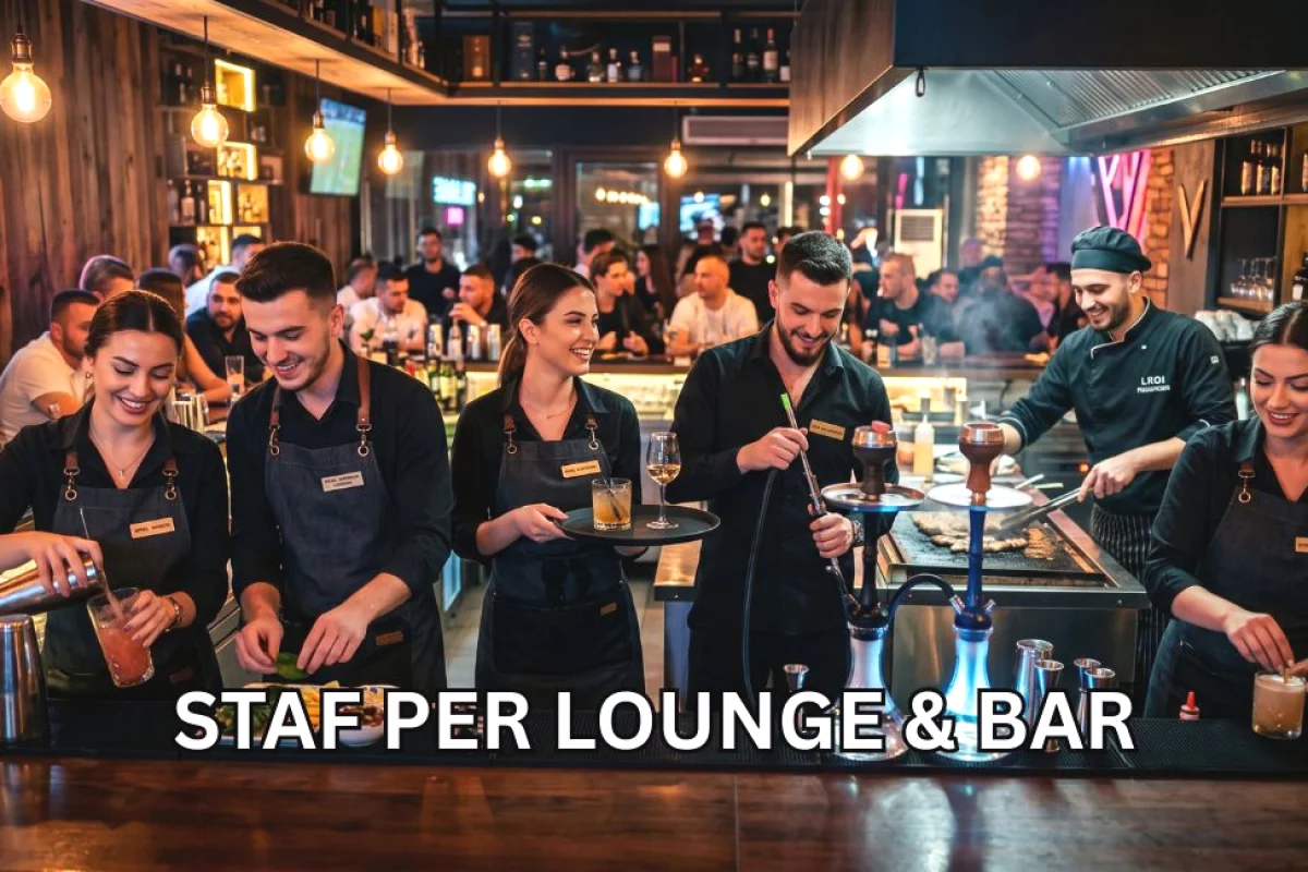 Job Offers in Tirana, Profession Banakier/e, Barist/e, Kamarier/e, Kuzhinier/e, Shisha Boy ose Ndihmës Banakier/e , Beginner/Little experience, Payment By Agreement.