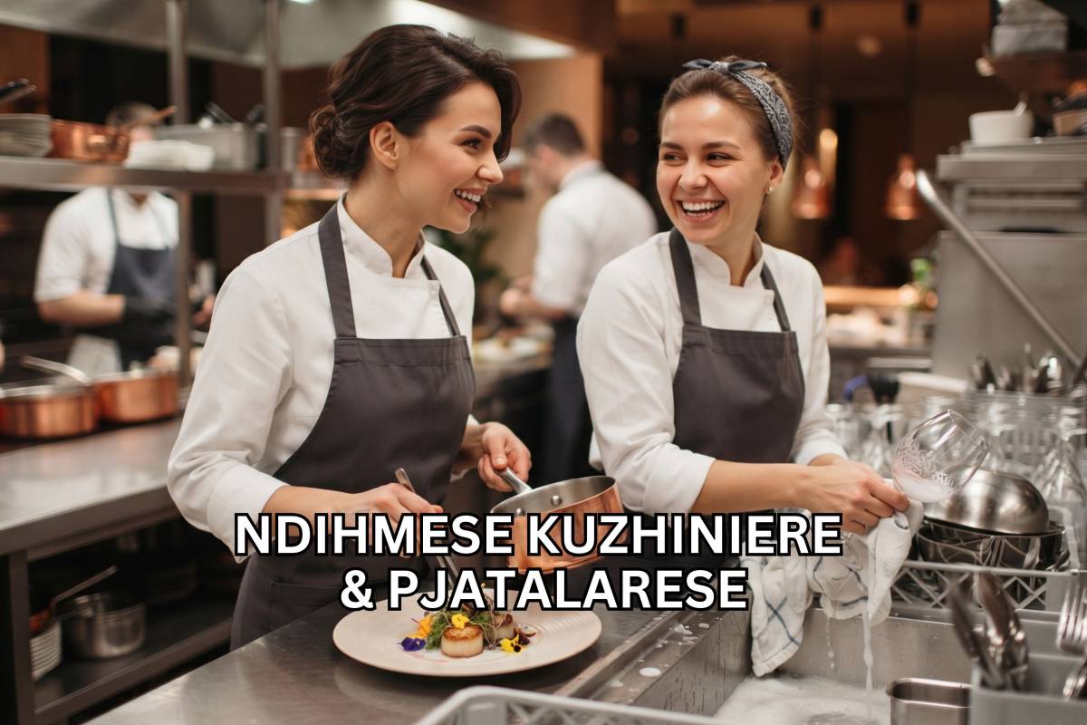 Job Offers in Tirana, Profession Pjatalarese dhe Ndihmëse Kuzhiniere , With experience, Payment By Agreement.