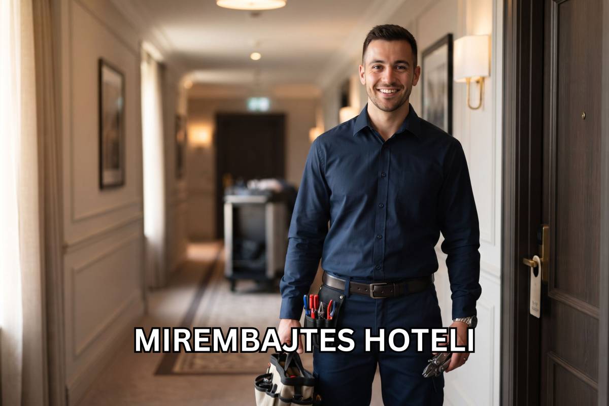 Njoftime Pune ne Tirane, Profesioni Mirembajtes hoteli , Me eksperience, Pagesa 800  Euro.