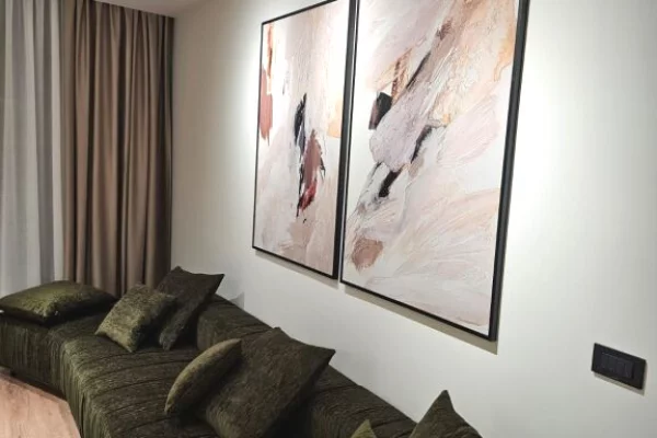 Shtepi me qera Apartament ne Tirane, 1+1, Mobilimi E mobiluar, Pagesa 100,000  Leke.