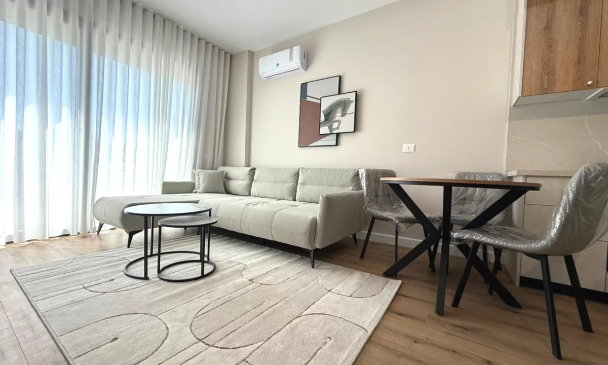 Shtepi me qera Apartament ne Tirane, 1+1, Mobilimi E mobiluar, Pagesa 70,000  Leke.