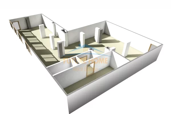 Shtepi me qera 2+1 ne Tirane - 450 Euro