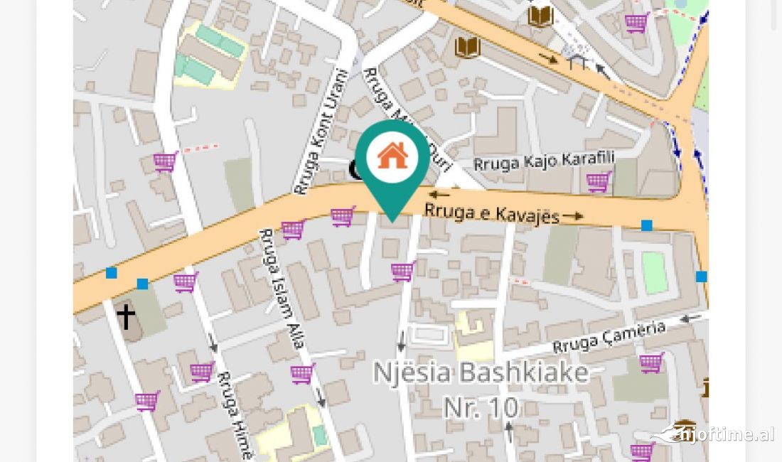 Magazine/Poste Parkimi ne Shitje ne Rrugen e Kavajes, Prane Lana Riverside 1 ne Tirane (ID 4181098)