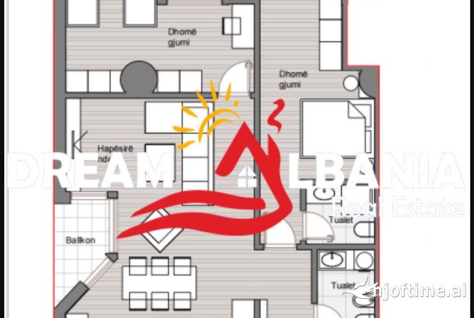 Casa in vendita 2+1 a Tirana - 329,000 Euro