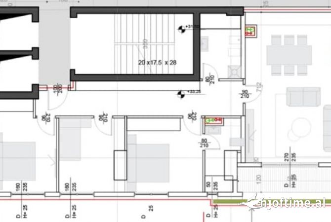 Casa in vendita 3+1 a Tirana - 364,000 Euro