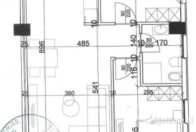 Appartamento in vendita a Tirana 2+1, Vuoto