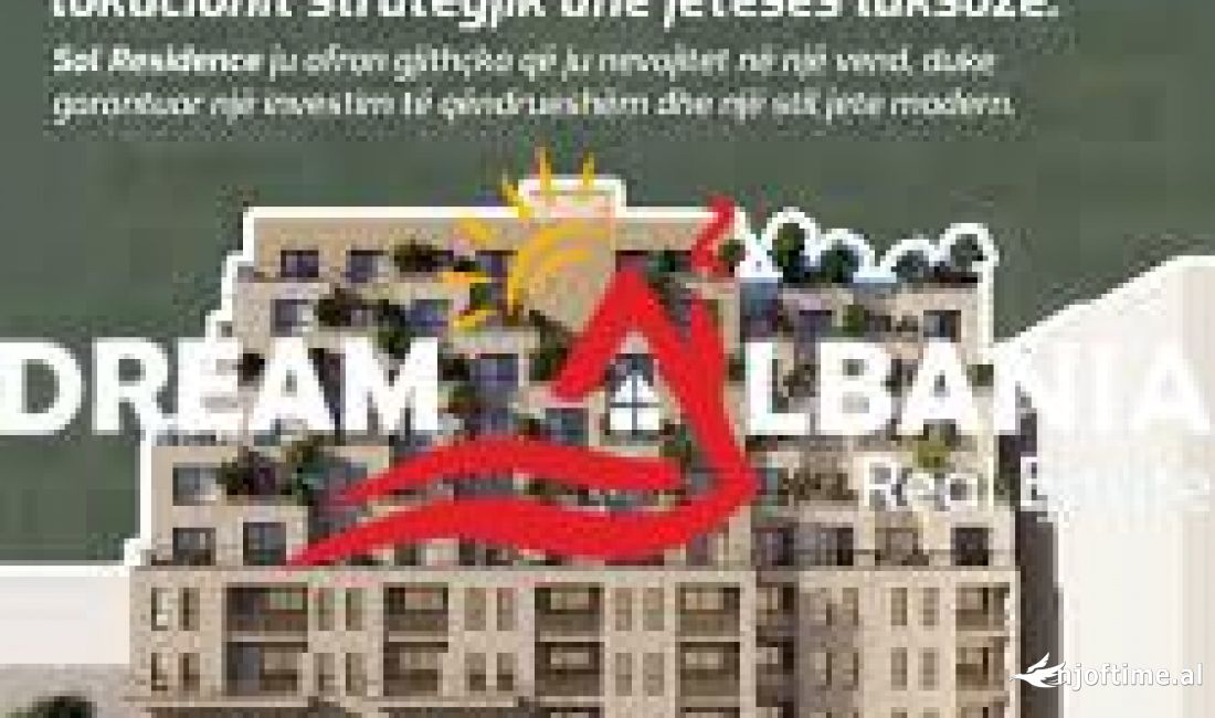 Shtepi ne shitje Apartament ne Tirane, 1+1, Mobilimi Bosh, pa mobiluar, Pagesa 160,500  Euro.