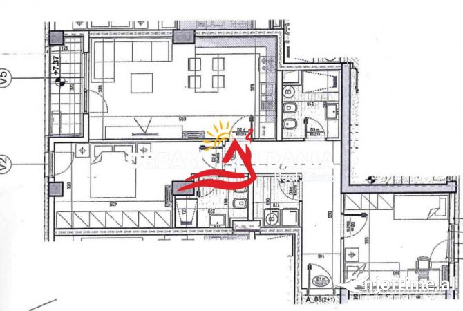 Shtepi ne shitje 2+1 ne Tirane - 198,900 Euro