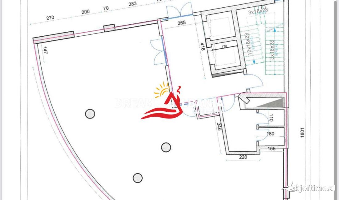 Ambjent Biznesi me qera ne Rrugen e Kavajes, prane Square 21 ne Tirane (ID 42611292)