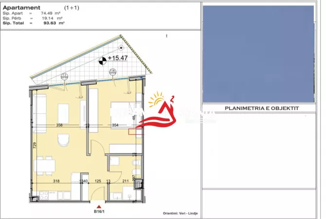 Casa in vendita 1+1 a Tirana - 248,119 Euro
