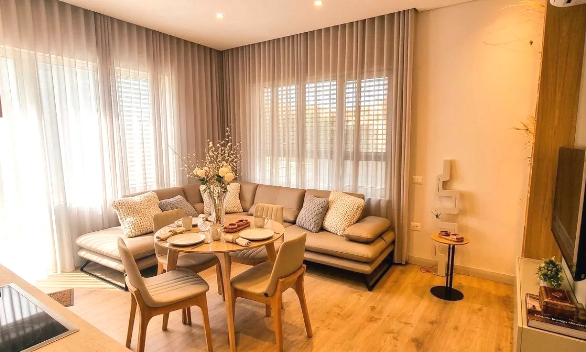 Shtepi me qera Apartament ne Tirane, 1+1, Mobilimi E mobiluar, Pagesa 900  Euro.