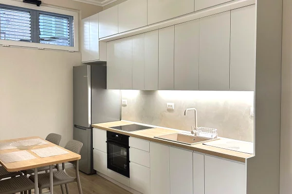 Shtepi me qera Apartament ne Tirane, 1+1, Mobilimi E mobiluar, Pagesa 550  Euro.