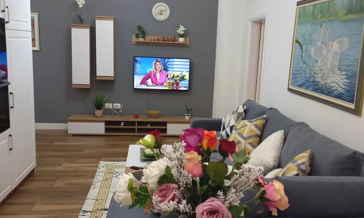 Shtepi me qera Apartament ne Tirane, 1+1, Mobilimi E mobiluar, Pagesa 650  Euro.