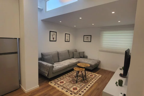 Shtepi me qera Apartament ne Tirane, 1+1, Mobilimi E mobiluar, Pagesa 55,000  Leke.