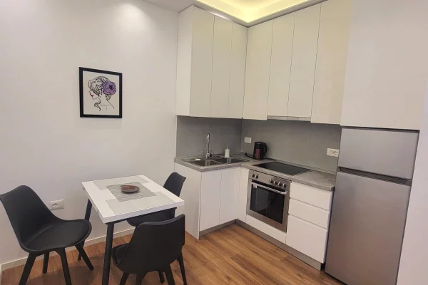 Shtepi me qera Apartament ne Tirane, 1+1, Mobilimi E mobiluar, Pagesa 55,000  Leke.