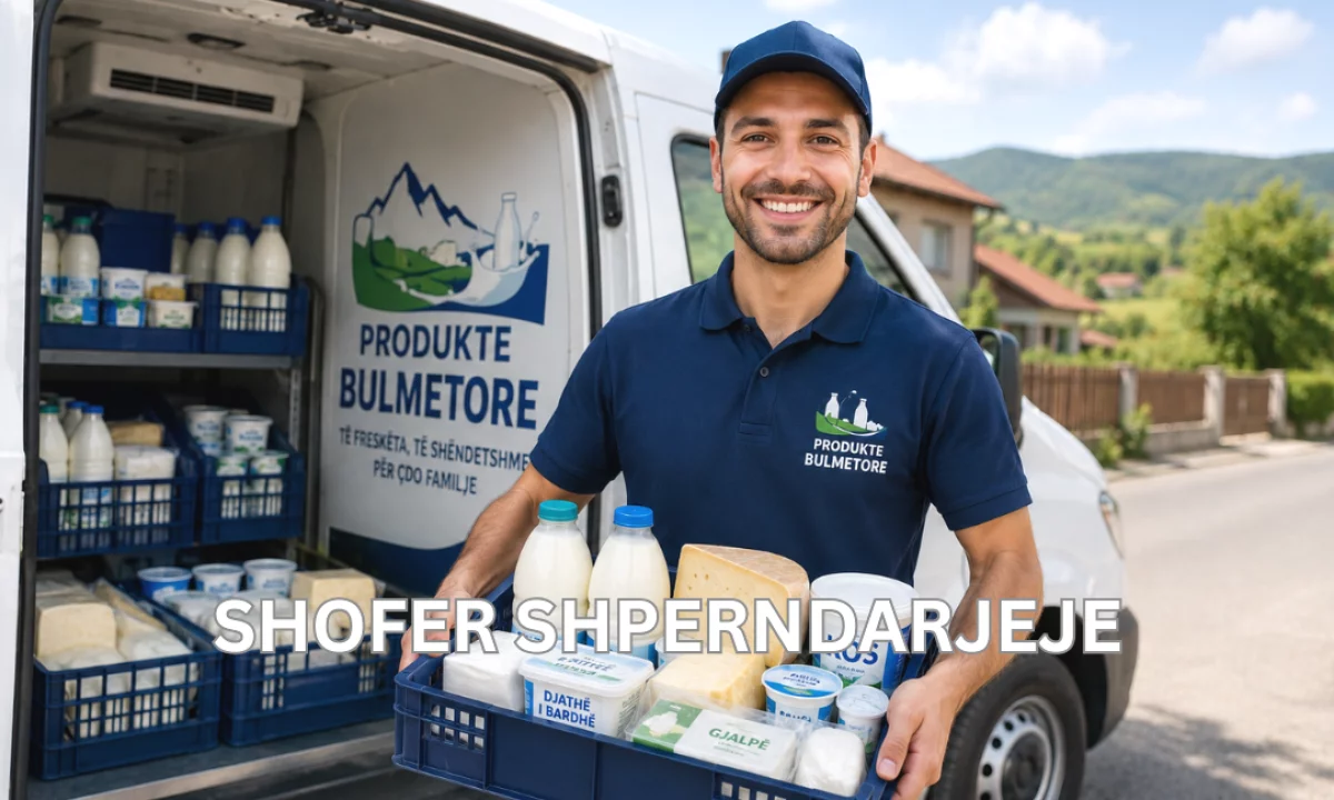Njoftime Pune ne Tirane, Profesioni Shofer Shperndarjeje , Me eksperience, Pagesa 70,000  Leke.
