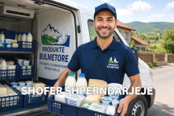 Njoftime Pune per Shofer Shperndarjeje ne Tirane